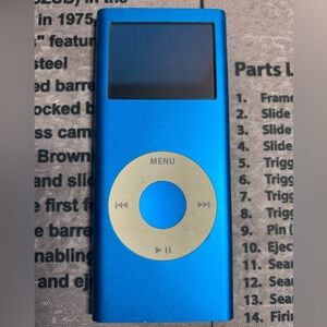 iPod nano 2nd generation 4gb blue